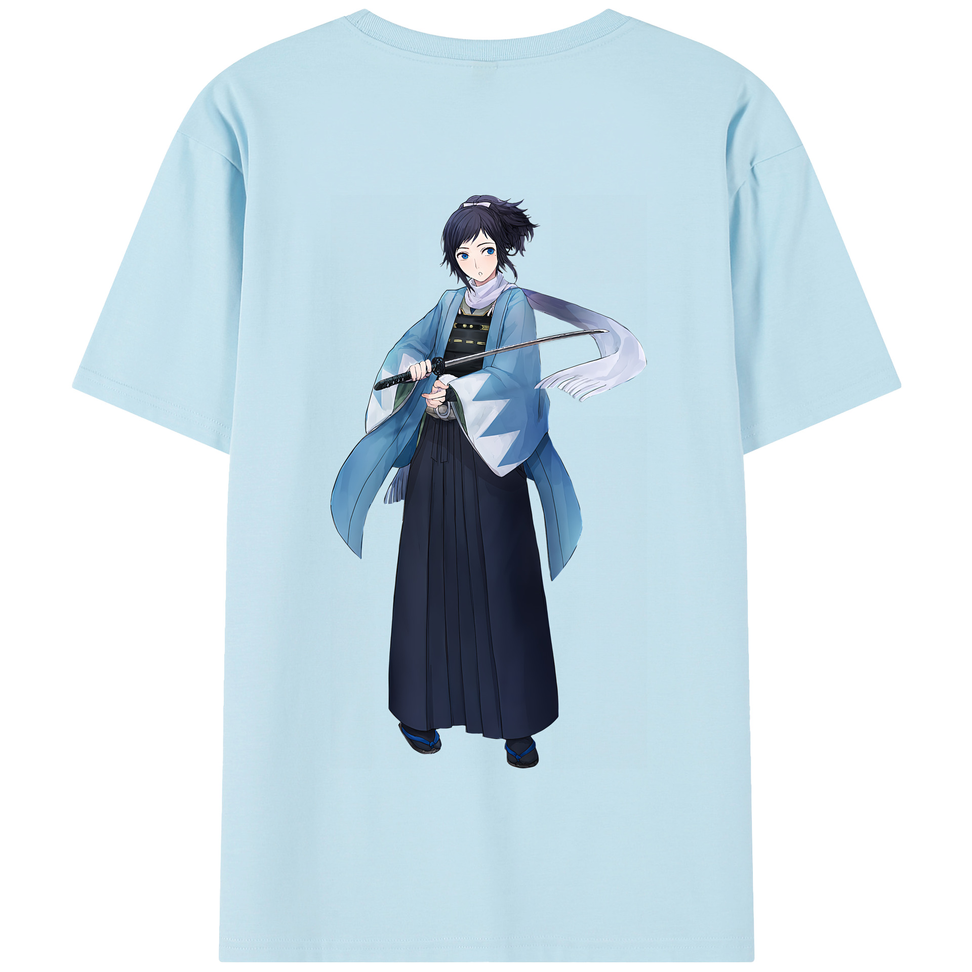 （画像用） 刀剣乱舞 Touken Ranbu 綿100％半袖Tシャツ（背面プリント）